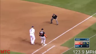 Giancarlo Stanton Hitting Balls Over 120 MPH Compilation