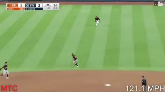 Giancarlo Stanton Hitting Balls Over 120 MPH Compilation