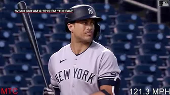 Giancarlo Stanton Hitting Balls Over 120 MPH Compilation