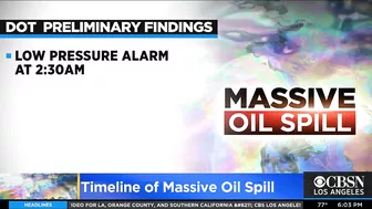 Huntington Beach Oil Spill Timeline