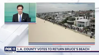 LA County votes to return Bruce's Beach