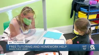 Mandel Public Library of West Palm Beach offering free tutoring for K-12 students