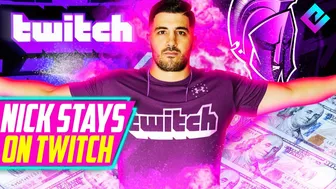 Nickmercs STAYS on Twitch Biggest Streaming Deal EVER in Gaming