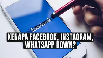 Kenapa Facebook, Instagram dan WhatsApp Down Lebih 6 Jam?