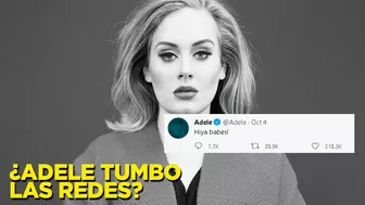 Adele es acusada de hackear Facebook e Instagram y ella SE BURLA!