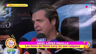 ¿Ariel López Padilla apoya que María Levy tenga OnlyFans? |Sale el Sol