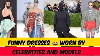 Funny dresses worn by ???? celebrities and models???? #metgala2021 #redcarpet #viral #2021 #funnydress