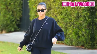 Lori Harvey Models Chanel, Nike, Yeezy & More At The Same Time While Leaving Forma Pilates Class