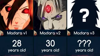 Evolution of Madara Uchiha | Anime Naruto & Boruto