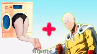 Funny ANIME❤️ Steve you gotta help me I'm stuck (Saitama VS Yonomori)|ANIMATION Best moment ????