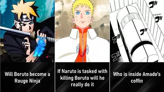 60 Boruto Mysteries Yet to be solved Part 1/2 I Anime Senpai Comparisons