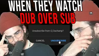 When you find them watching anime in dub and not sub (HasanAbi reacts)