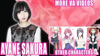 Ayane Sakura being a PERVERT!? | Anime Voice Actor Moments