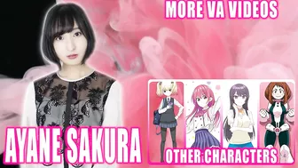 Ayane Sakura being a PERVERT!? | Anime Voice Actor Moments