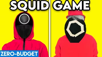 SQUID GAME 2 WITH ZERO BUDGET! (SQUID GAME FUNNY PARODY BY LANKYBOX!)