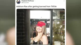 Addison Rae Permanently BANNED From TikTok For Violating Community Guidelines!