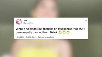 Addison Rae Permanently BANNED From TikTok For Violating Community Guidelines!