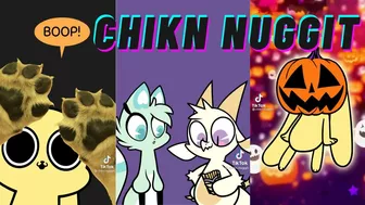 Funny chikn nuggit TikTok animation compilation October 2021 [Part 1] /  Happy Halloween chikn tikok