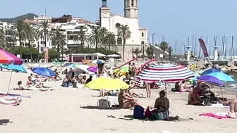 Barcelona summer beaches tour, beach Sitges, 2021/Chapter 1