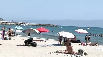 Barcelona summer beaches tour, beach Sitges, 2021/Chapter 1