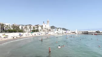 Barcelona summer beaches tour, beach Sitges, 2021/Chapter 1