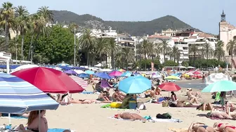 Barcelona summer beaches tour, beach Sitges, 2021/Chapter 1