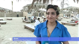 "Pure Beach" en Arabia Saudita, la playa donde las mujeres pueden usar bikini | AFP