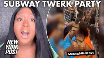 Twerk-fest on the L-train | Post Poppin’ with Asia Grace