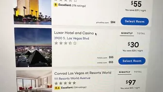 SAVE MONEY ON TRAVEL AT THE LUXOR LAS VEGAS! FROM $30!