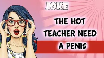 Funny jokes : The teacher sees some words on the board