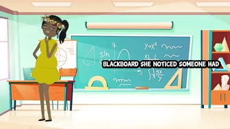 Funny jokes : The teacher sees some words on the board