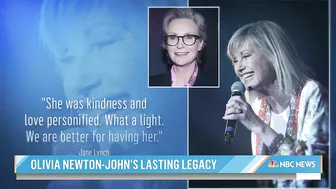 Fans, Celebrities Pay Tribute To Lasting Legacy Of Olivia Newton-John