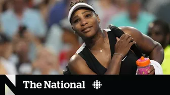 Serena Williams plays one of her last games in Toronto