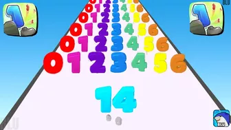 Number Run 3D - Gameplay All Levels Android,ios game Mobile Game App New Update Games (Levels 27-28)