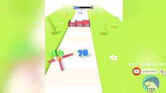 Number Run 3D - Gameplay All Levels Android,ios game Mobile Game App New Update Games (Levels 27-28)