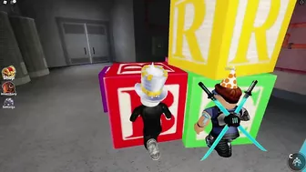 Rainbow Friends Blue Chase Scene - Roblox