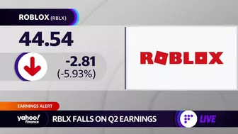 Roblox misses on Q2 expectations, stock falls