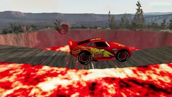 BRAWL STARS PORTAL TRAP vs PIXAR CARS - BeamNG Drive