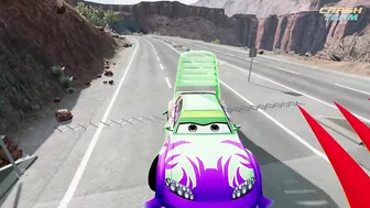 BRAWL STARS PORTAL TRAP vs PIXAR CARS - BeamNG Drive