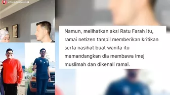 Menari Gaya ‘Twerk’ Dengan Aliff Syukri, Giliran Ratu Farah Pula Dikecam Netizen