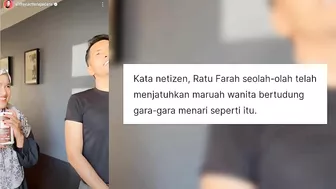 Menari Gaya ‘Twerk’ Dengan Aliff Syukri, Giliran Ratu Farah Pula Dikecam Netizen