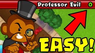 How to Beat The NEW Professor Evil Challenge in BTD Battles | Week 32 part 2