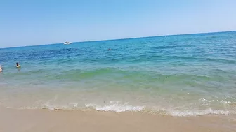 Barcelona Spain - Beach Walk - Badalona Beach - July 2022