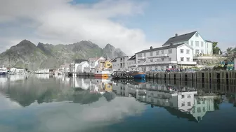 Lofoten Islands | Svolvær | Henningsvær | Haukland beach | 4K