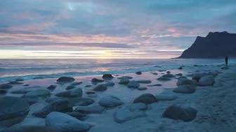 Lofoten Islands | Svolvær | Henningsvær | Haukland beach | 4K