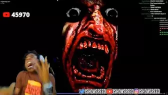 IShowSpeed Ended Stream after this Jumpscare ???? (deleted stream)