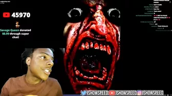 IShowSpeed Ended Stream after this Jumpscare ???? (deleted stream)