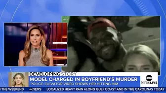 Model charged in boyfriend’s murder