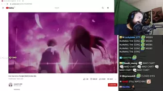 Forsen Reacts to Into Your Arms Tonight [AMV] Anime Mix