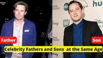 These Celebrity Fathers and Sons Look Almost Identical at the Same Age